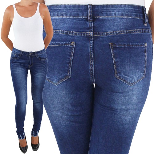 Blaue skinny damen jeans - damen,